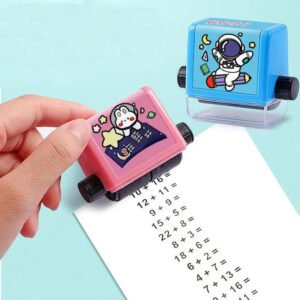 Math Roller Stamp Reusable