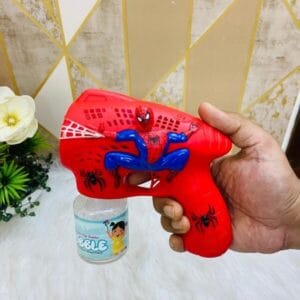 Spiderman Bubble Gun Toy for Kids
