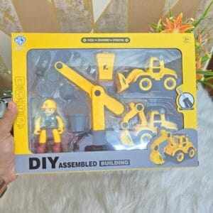 DIY Construction Truck Toy Set for Kids