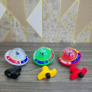 Colorful Spinning Top Toys with Launcher