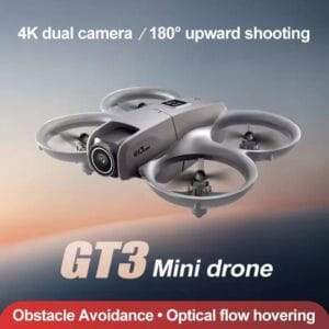 GT3 Mini Drone — 4K Dual Camera | Obstacle Avoidance
