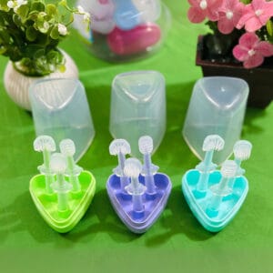Silicone Baby Training Toothbrush Set