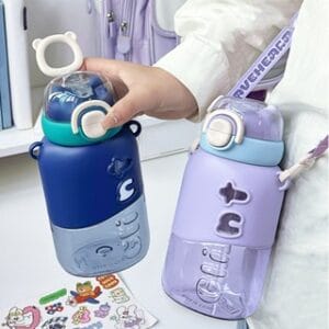 Cute Kids Water Bottle – 500ml Mum Pot