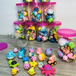 20 PCS Animal Toy Jar Set
