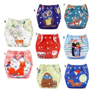 Baby Washable and Adjustable Cloth Diaper