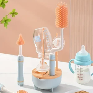 Portable 6-in-1 Baby Bottle Cleaner Set