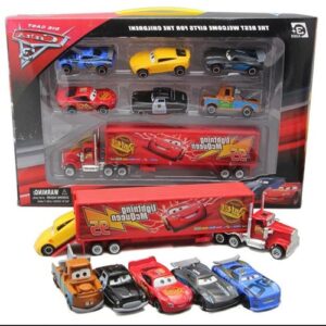 Disney PIXAR Cars Metal Car & Truck Playset