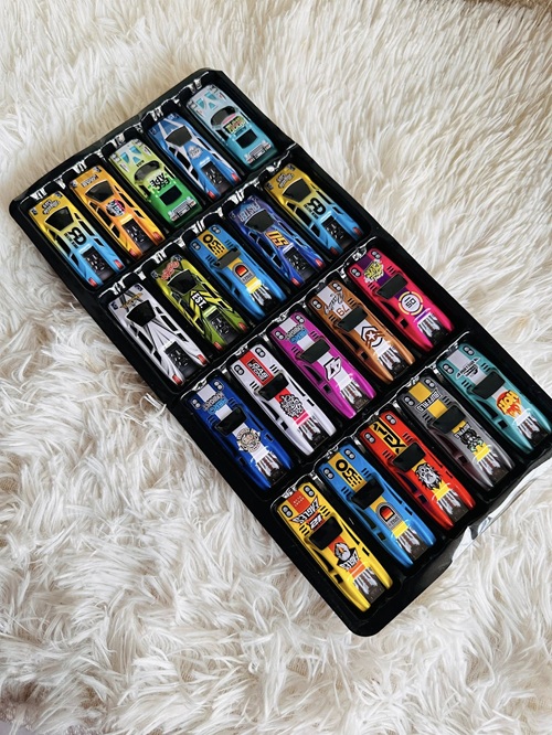 20pcs Colorful Metal Toy Car Set - Image 2
