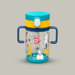 240ml ROVCO Premium Tritan Kids Straw Cup with Handle