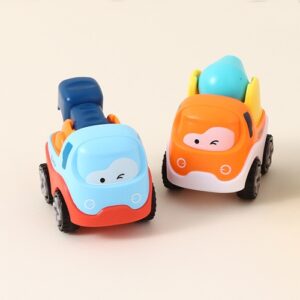 Cute DIY 4 Vehicle Toy Set for Kids