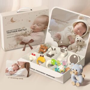 10pcs Newborn Rattle Gift Set